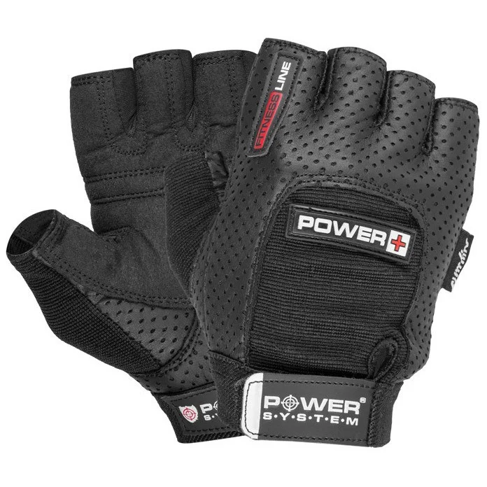 Перчатки для фитнеса Power Plus Power System PS-2500_2XL_Black, Black XXL