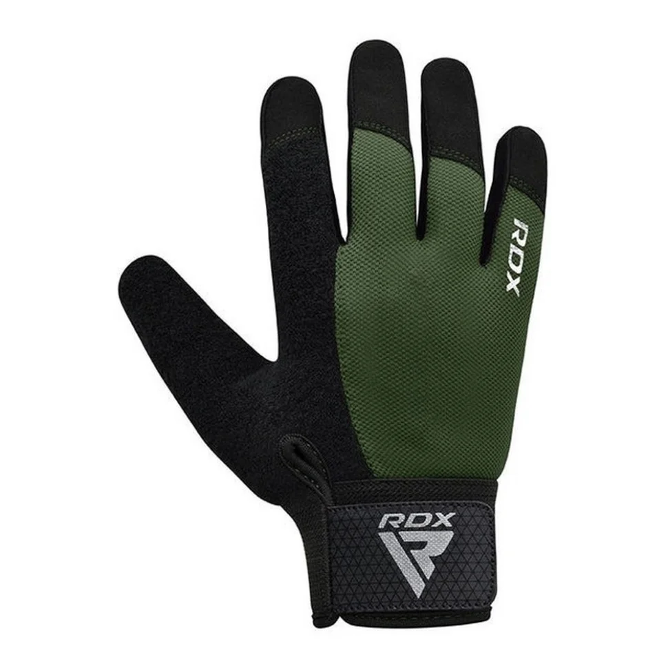 Перчатки для фитнеса W1 Full Finger RDX Inc Limited WGA-W1FA-XL+ Green, XL