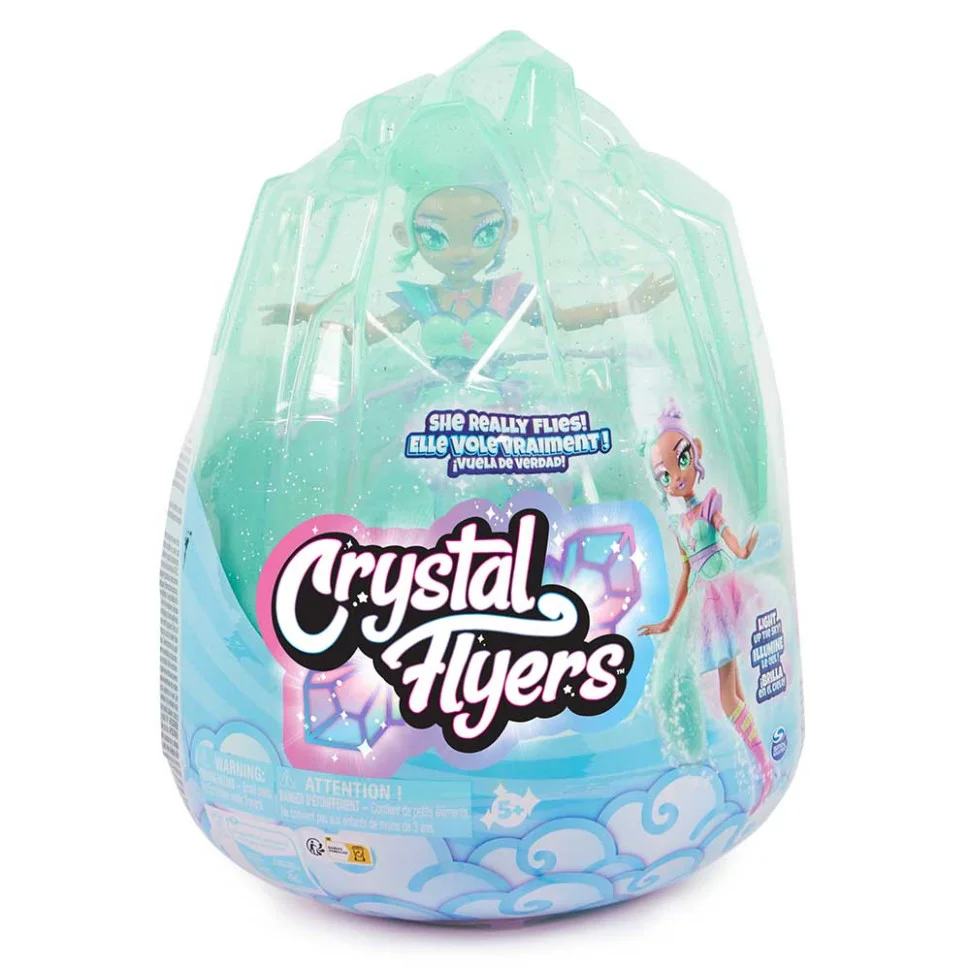 Літаюча казкова фея Піксі FlyingPixie Hatchimals SM19184/8157 блакитно-рожева
