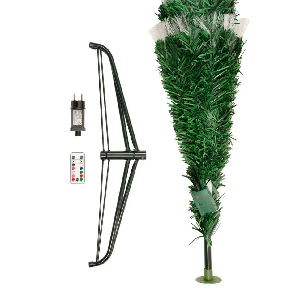 Елка декоративная зеленая из фиброволокна Greenville Luca Lighting 8720362035183, 1.85 м