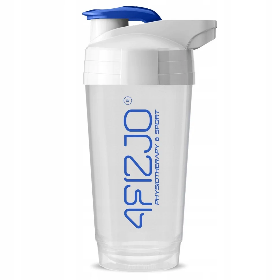 Шейкер спортивний Ultra 4FIZJO P-5905973407076 White/Blue 700 мл 