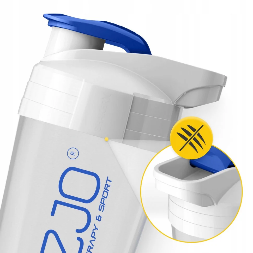 Шейкер спортивний Ultra 4FIZJO P-5905973407076 White/Blue 700 мл 