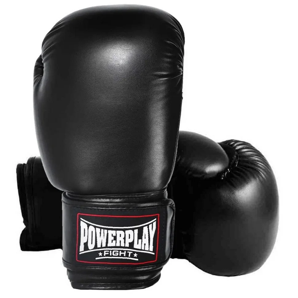 Боксерские перчатки 3004 Classic PowerPlay PP_3004_12oz_Black, Черные 12 унций