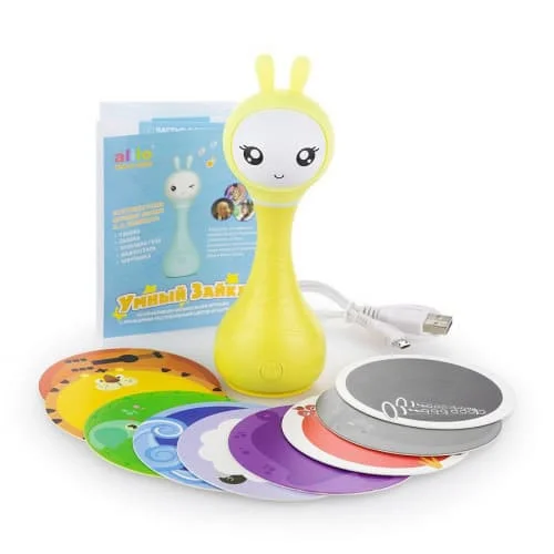 Інтерактивна іграшка Smarty Зайчик Alilo R1(Yellow) Жовтий
