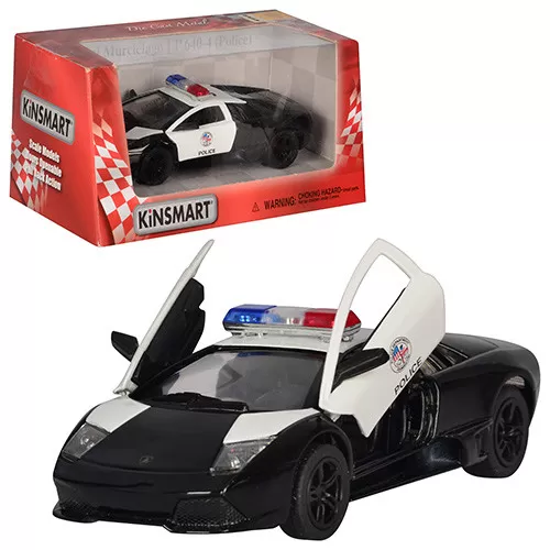 Машинки металічні Kinsmart KT 5317 WP Lamborghini LP-640 Police