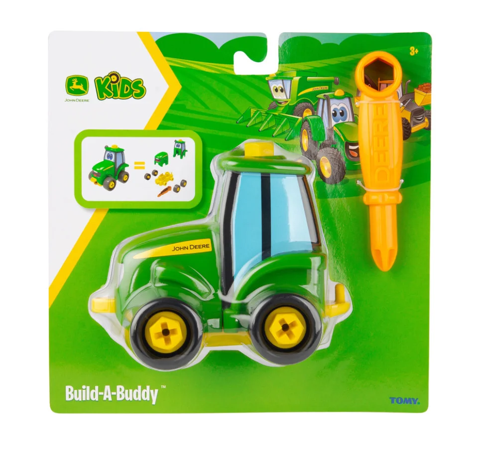 Конструктор John Deere Kids 47208 Збери трактор із викруткою 