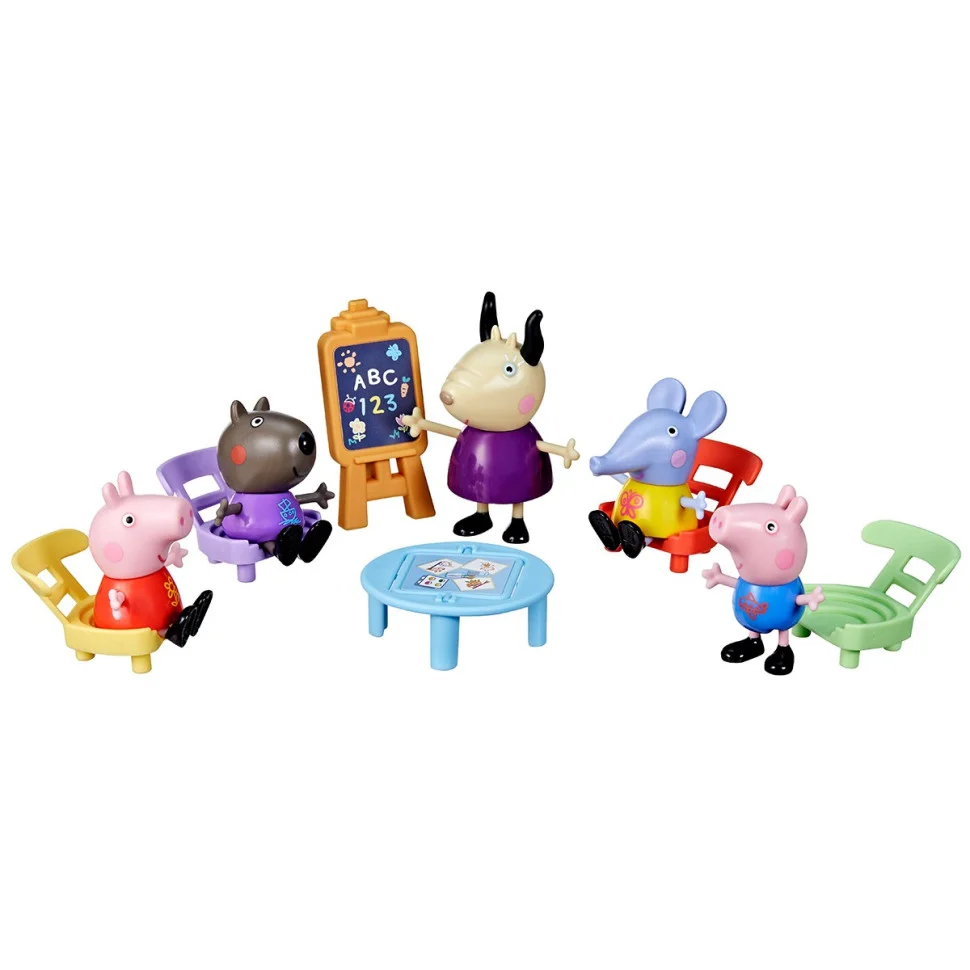 Игровой набор фигурок Класс Пеппы Peppa Pig F8868, 5 штук в наборе