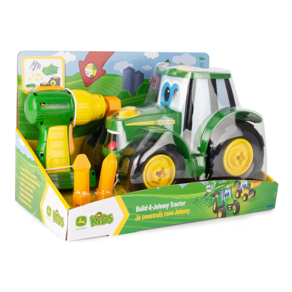 Конструктор John Deere Kids 46655 Збери трактор із шуруповертом 
