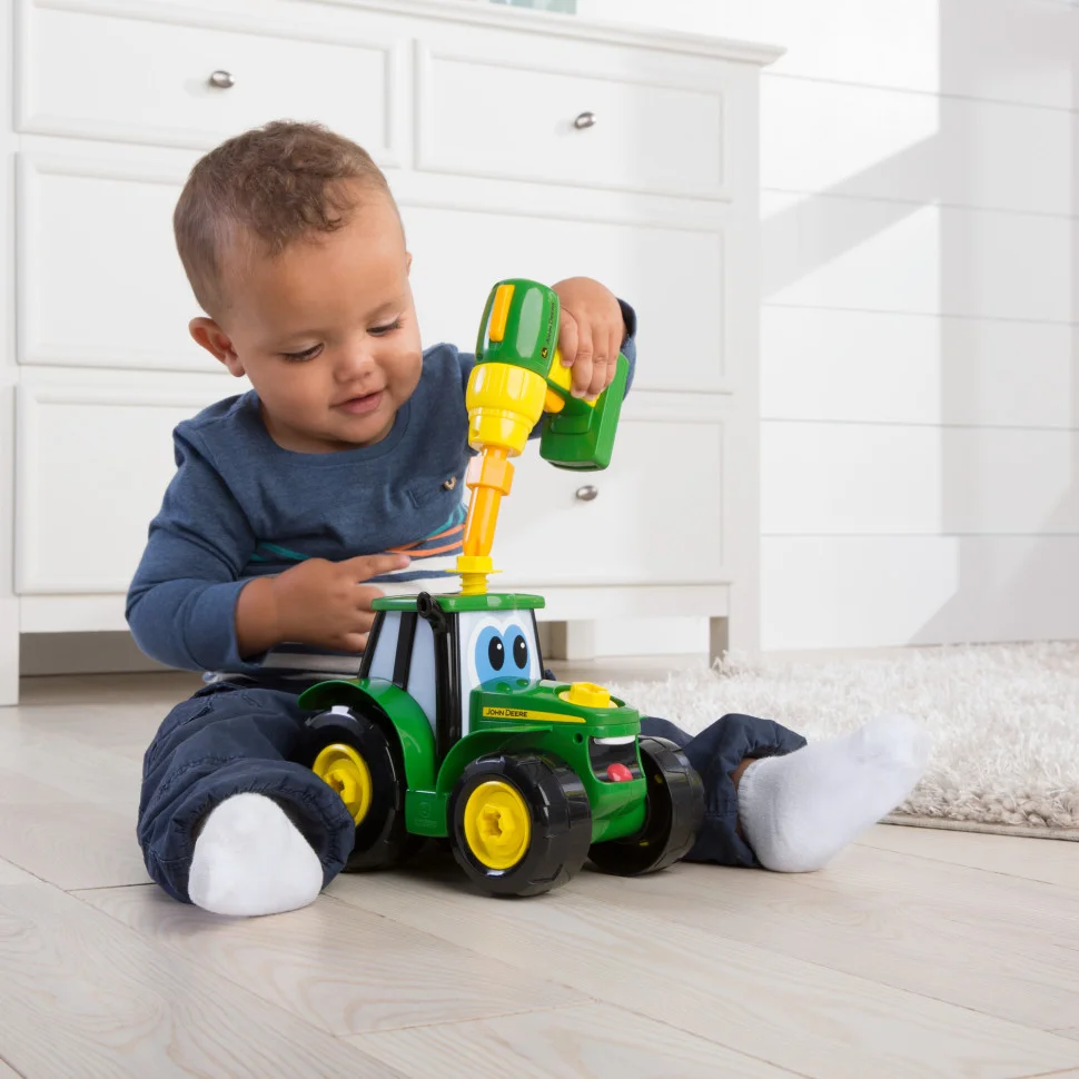 Конструктор John Deere Kids 46655 Збери трактор із шуруповертом 
