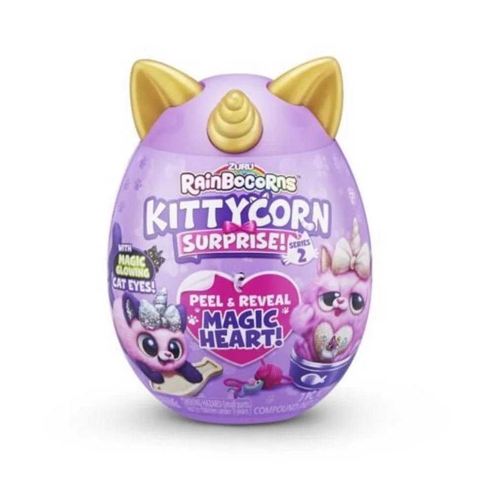 Мягкая игрушка-сюрприз Rainbocorn 9279E (серия 2 Kittycorn Surprise)