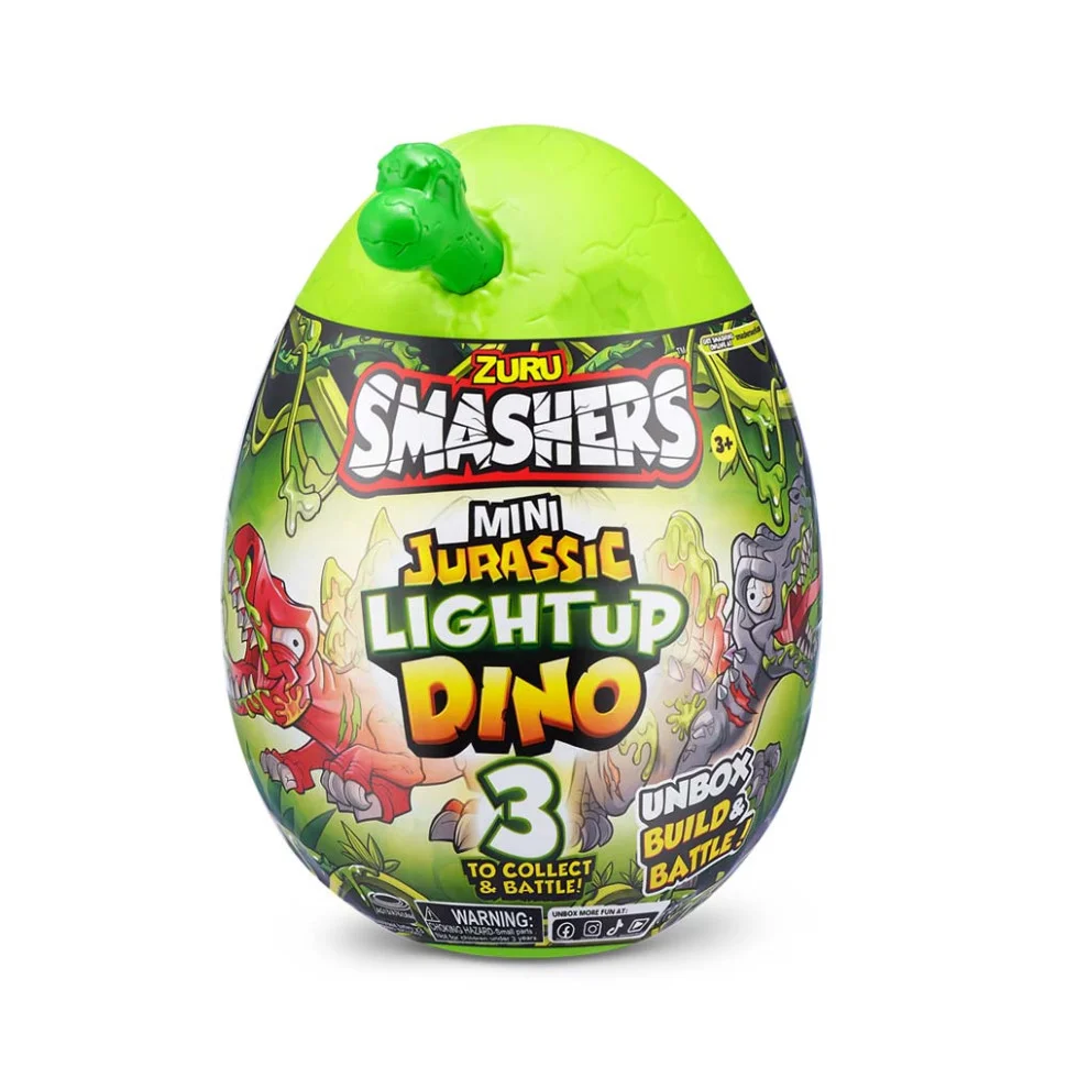 Детская игрушка Mini Jurassic Ти-Рекс Smashers 74107B в наборе с аксессуарами