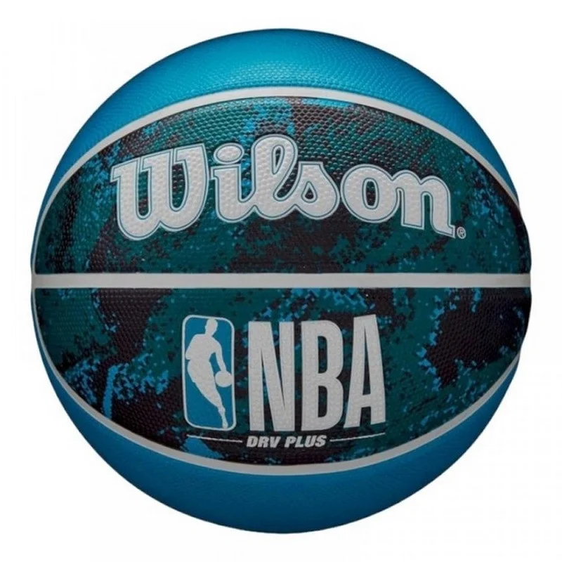 М'яч баскетбольний NBA DRV PLUS VIBE BSKT Wilson WZ3012602XB6 Black/Blue № 6