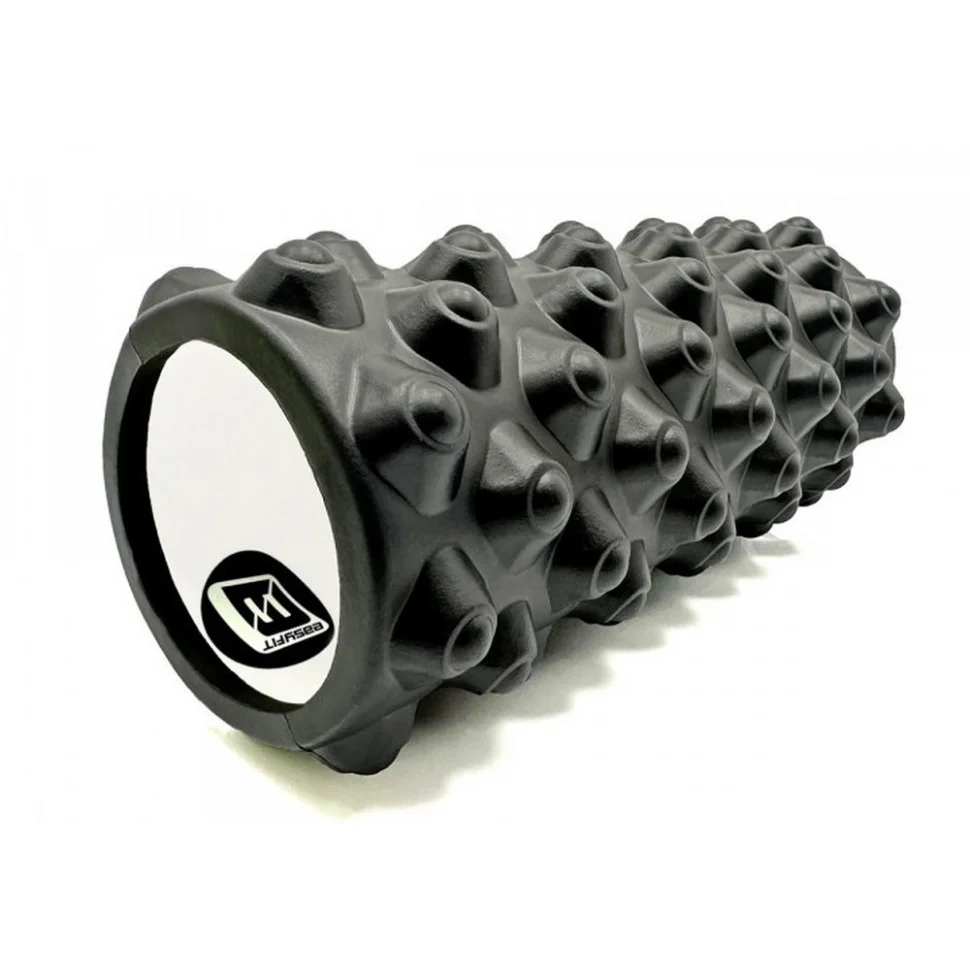 Массажный ролик Grid Roller Extreme EasyFit EF-2023-BK 33 см, Черный