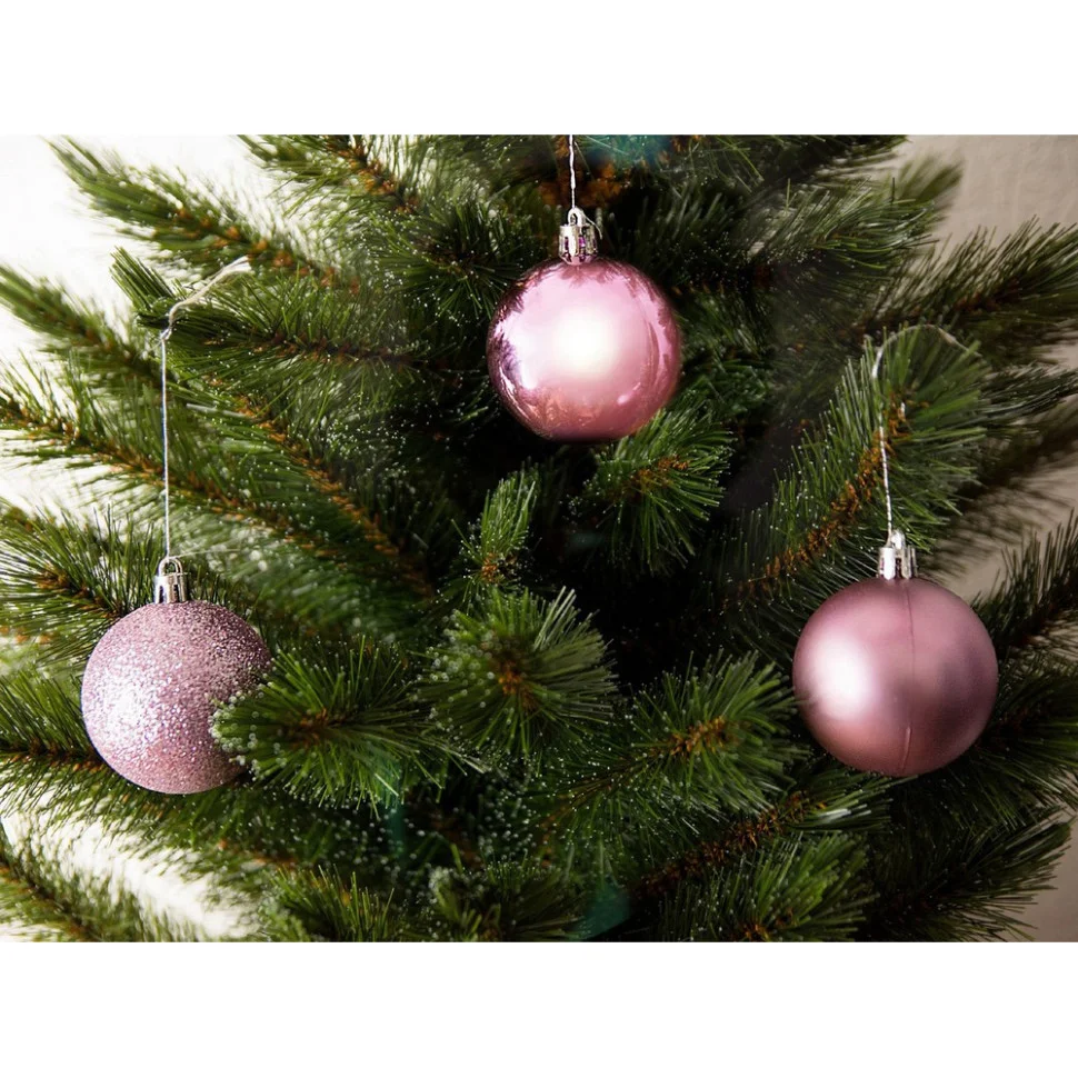 Елочные пластиковые шарики House of Seasons 8720362101673 комплект 30 шт, 6 см