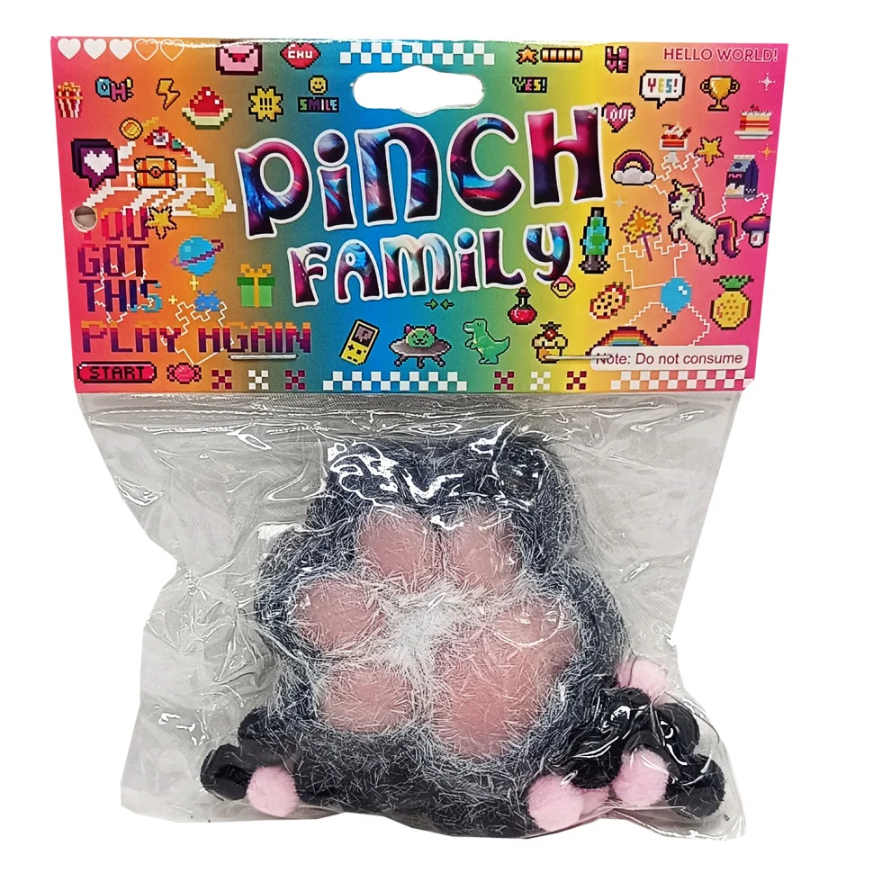 Антистресс Сквиш «Мягкие кошачьи лапки» Bambi ZВ-164(Black)