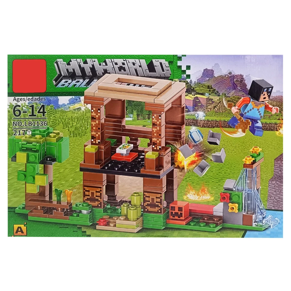 Конструктор дитячий «Manecraft» Bambi LB1136A 217 деталей
