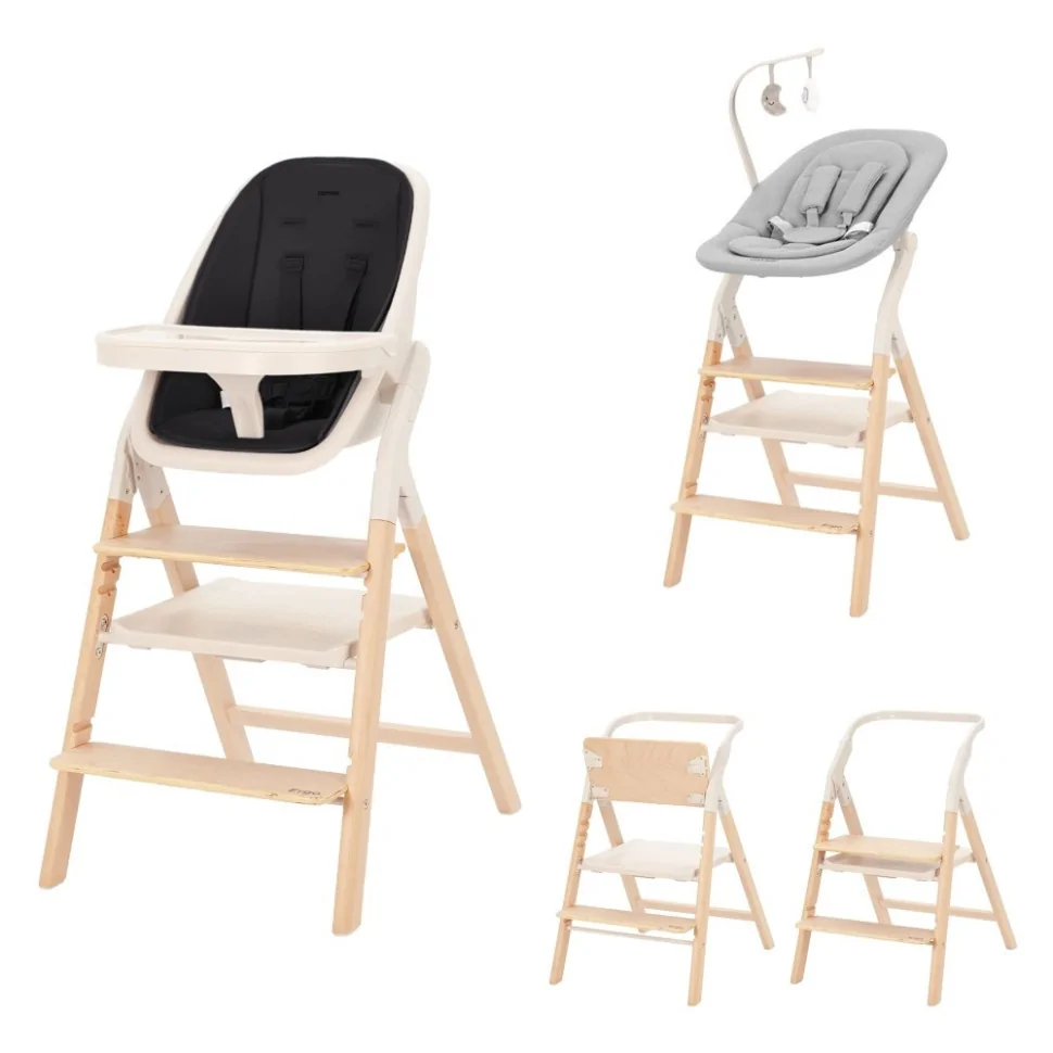 Дитячий cтілець для годування Ergo Carrello CRL-16701 Obsidian Black