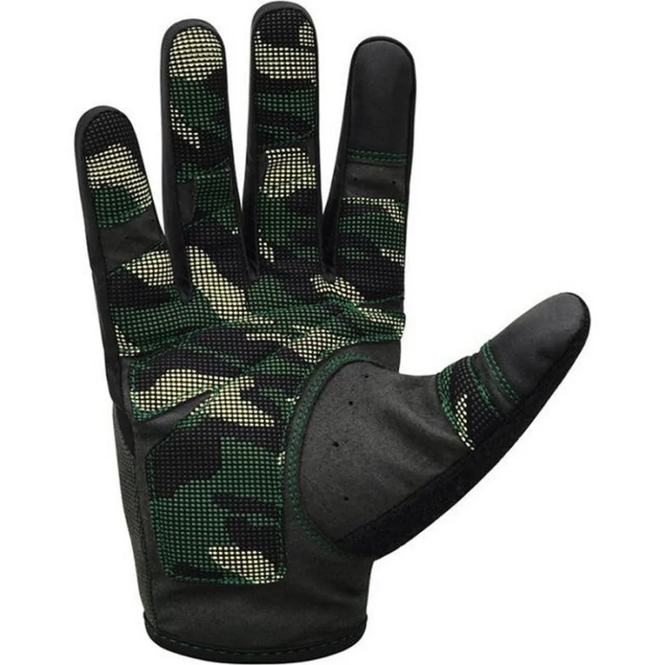 Рукавички для фітнесу T2 Touch Screen Friendly Full Fingerf RDX Inc Limited WGA-T2FA-XL, Green XL