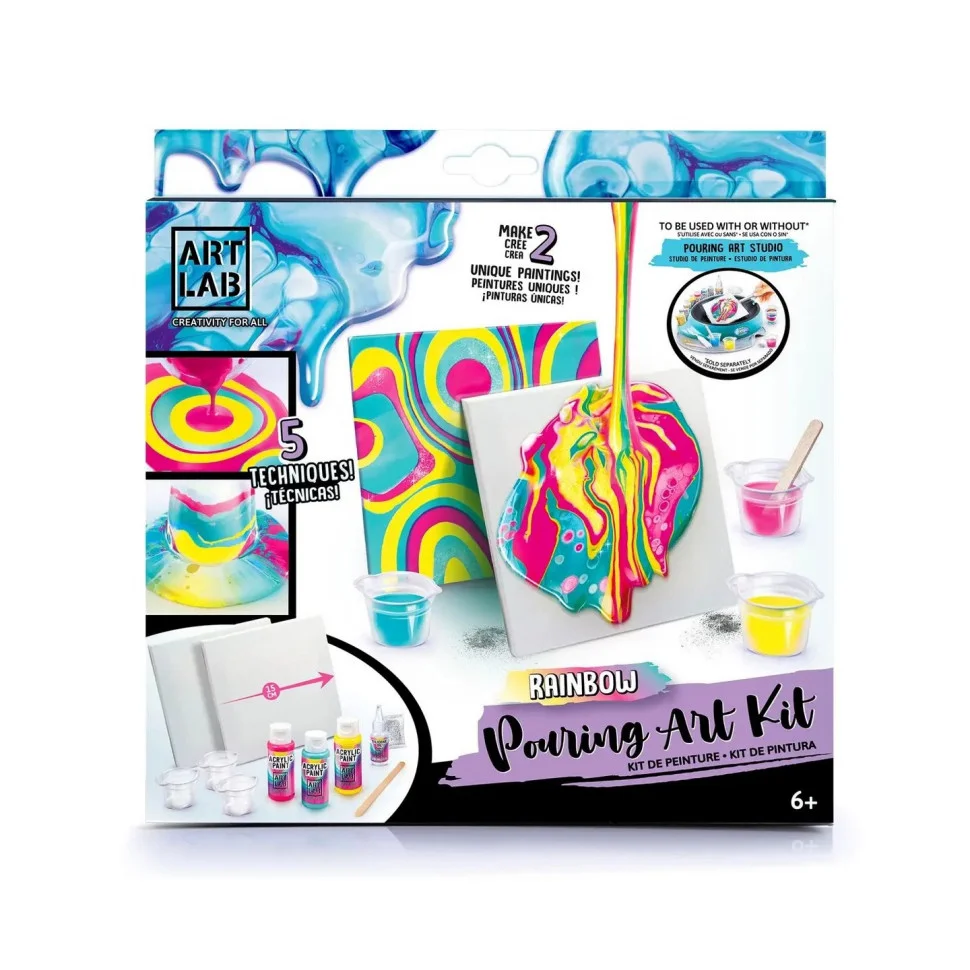 Набор для творчества Art Lab - Rainbow CanalToys ART002_2 жидкий акрил