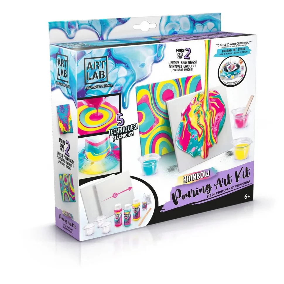 Набор для творчества Art Lab - Rainbow CanalToys ART002_2 жидкий акрил