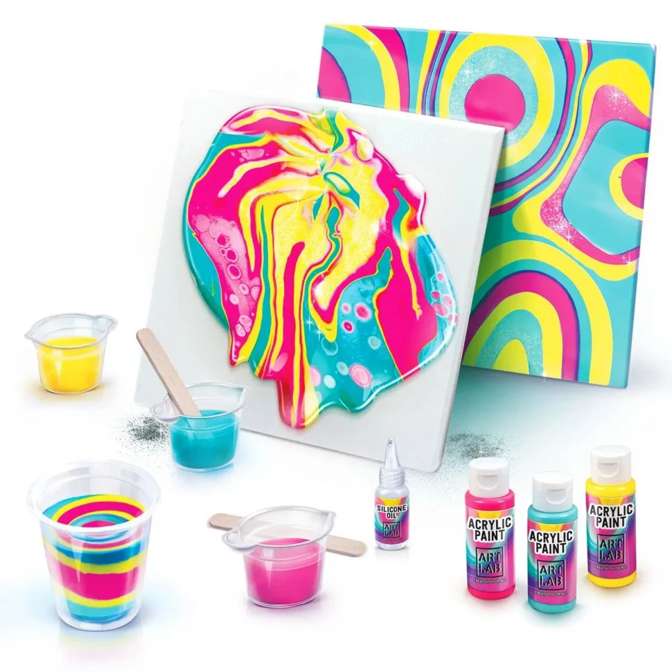 Набор для творчества Art Lab - Rainbow CanalToys ART002_2 жидкий акрил