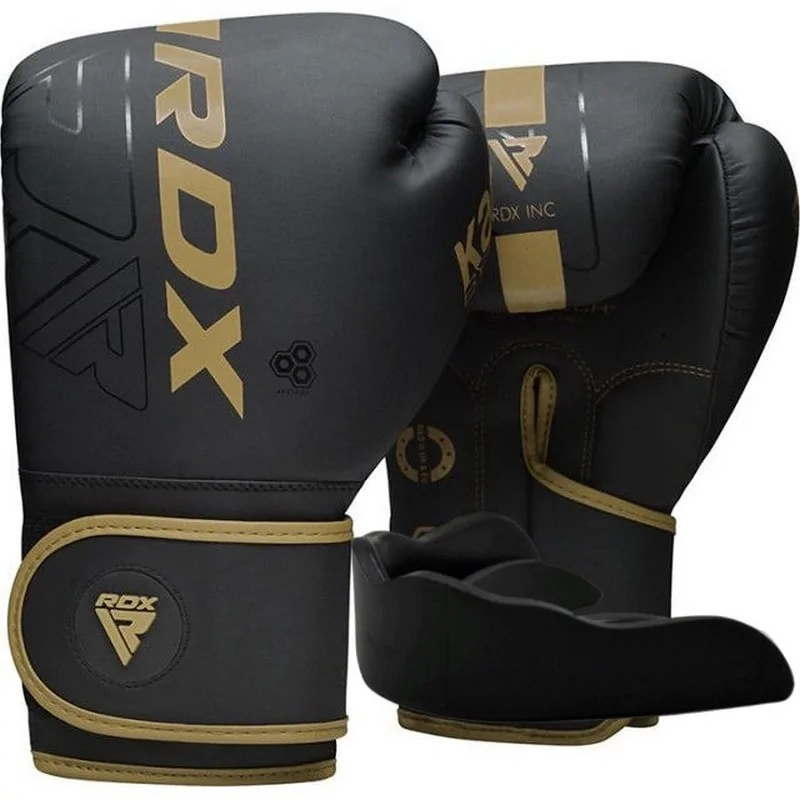 Боксерские перчатки F6 Kara Matte RDX Inc Limited BGR-F6MGL-8OZ 8 унций (капа в комплекте)