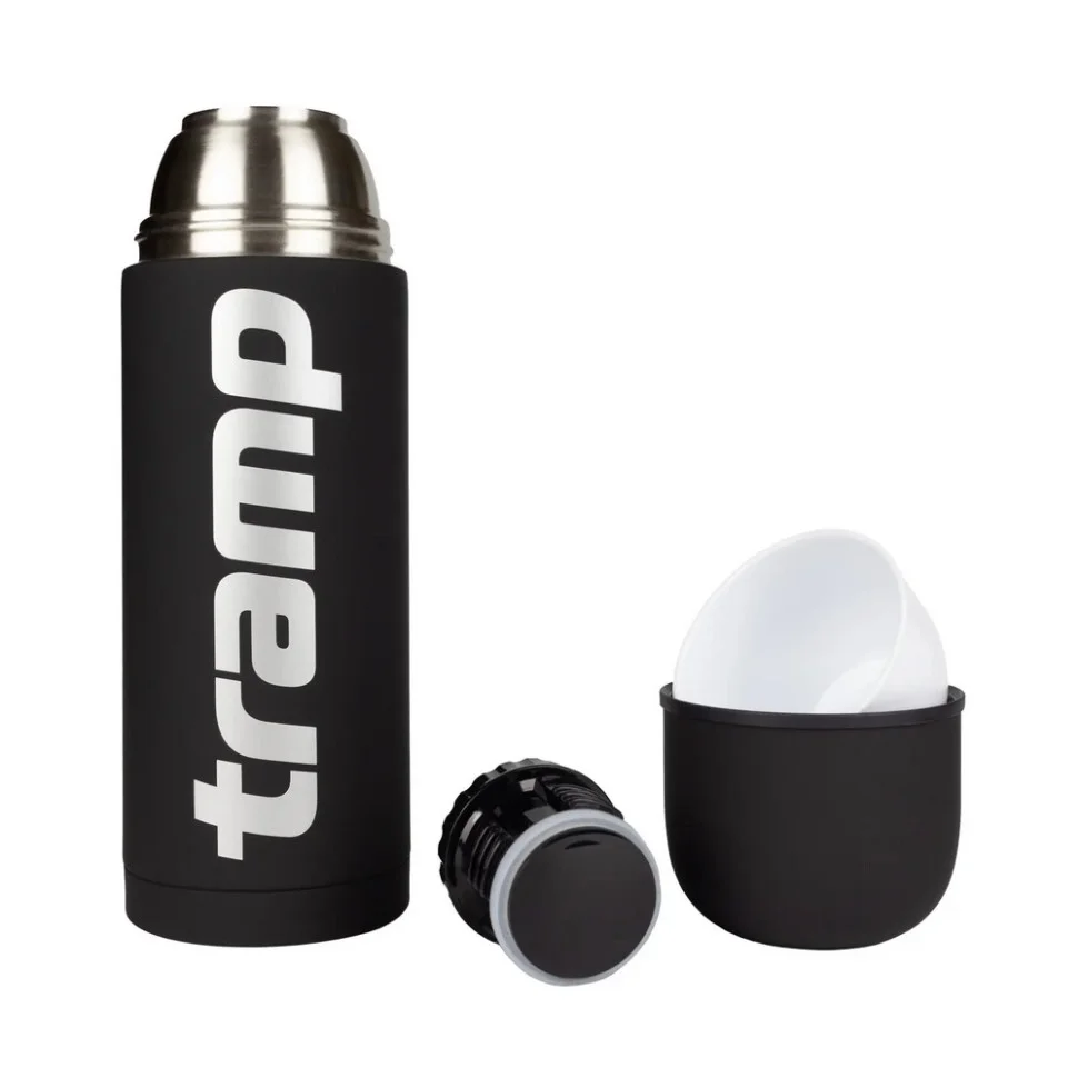 Термос Soft Touch Tramp UTRC-110-black, черный 1,2 л