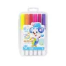 Фломастер - пензлик "Water color pen" 12 кольорів Bambi 228-12 у пластиковому боксі 
