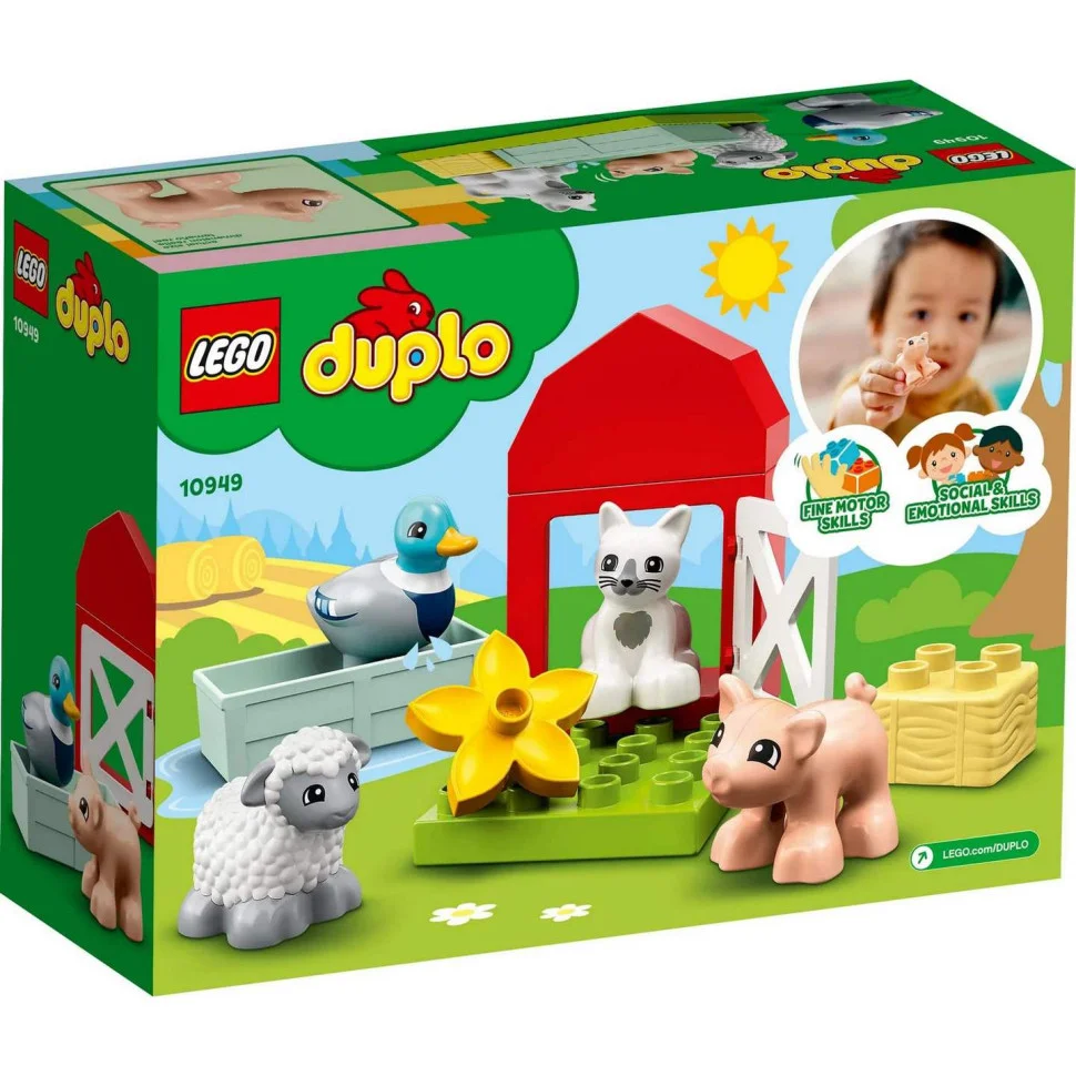 Конструктор LEGO DUPLO Уход за животными на ферме 10949