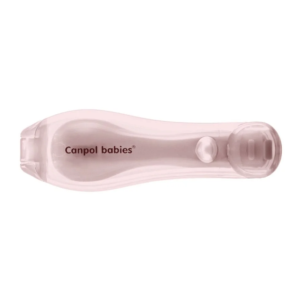 Складная дорожная детская ложечка Canpol babies 56/611_pin розовая