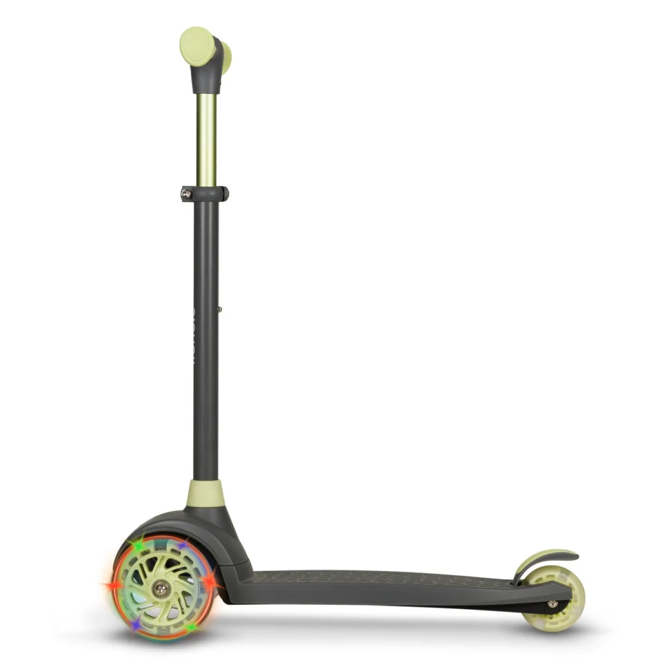 Дитячий самокат триколісний JESSY Lionelo 69842081 GREY GREEN