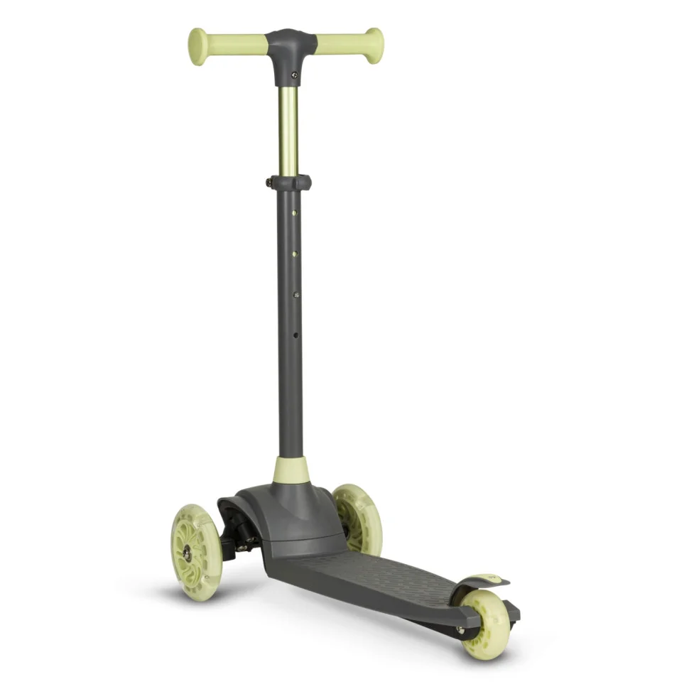 Дитячий самокат триколісний JESSY Lionelo 69842081 GREY GREEN