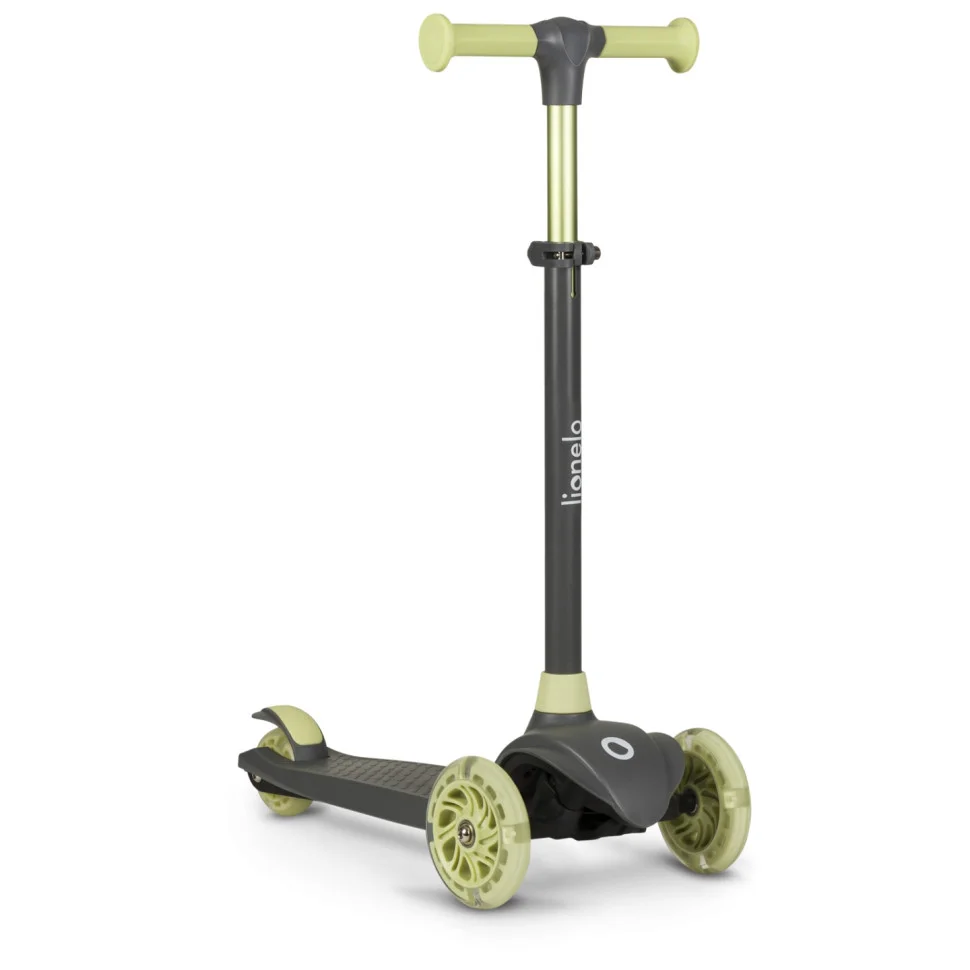 Дитячий самокат триколісний JESSY Lionelo 69842081 GREY GREEN