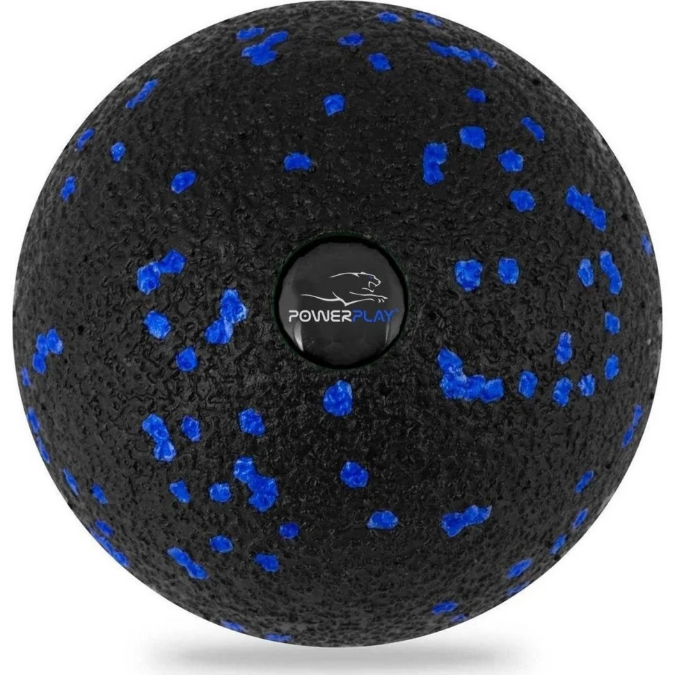 Набір м'ячів для масажу та йоги PowerPlay PP_4090_Blue, комплект з 2 штук