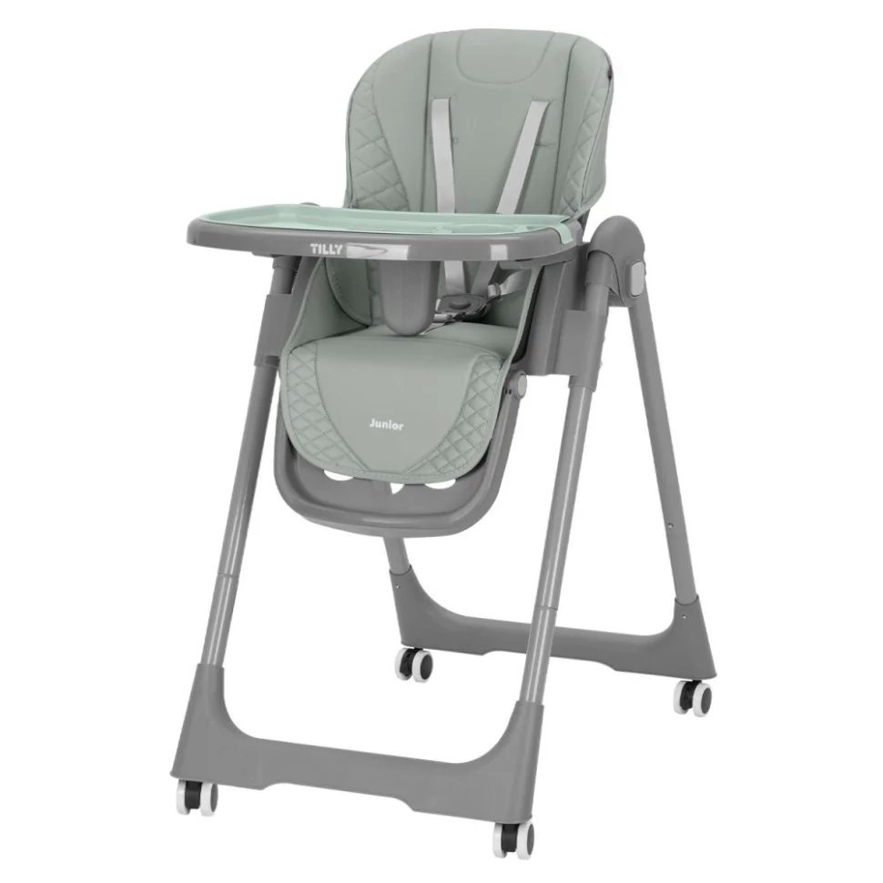 Детский стульчик для кормления Junior Tilly T-671 Dark Green, до 15 кг