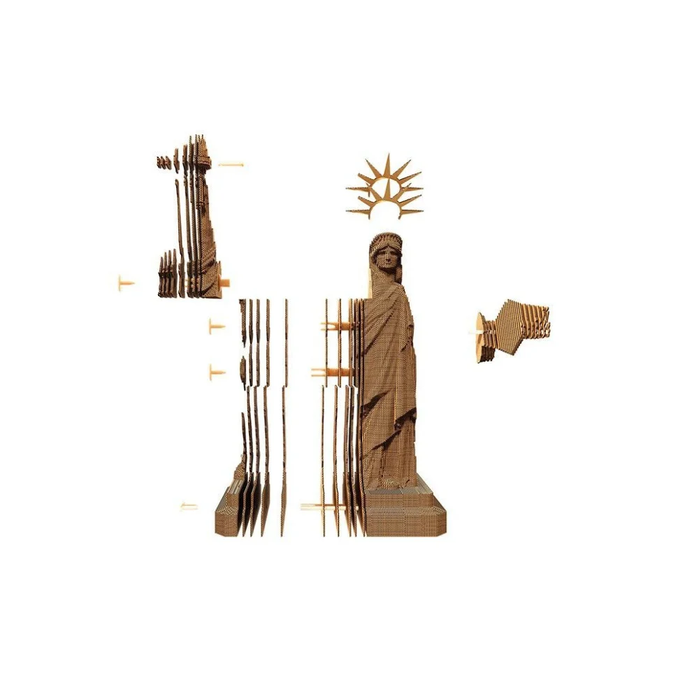 Картонный конструктор 3D Puzzle 