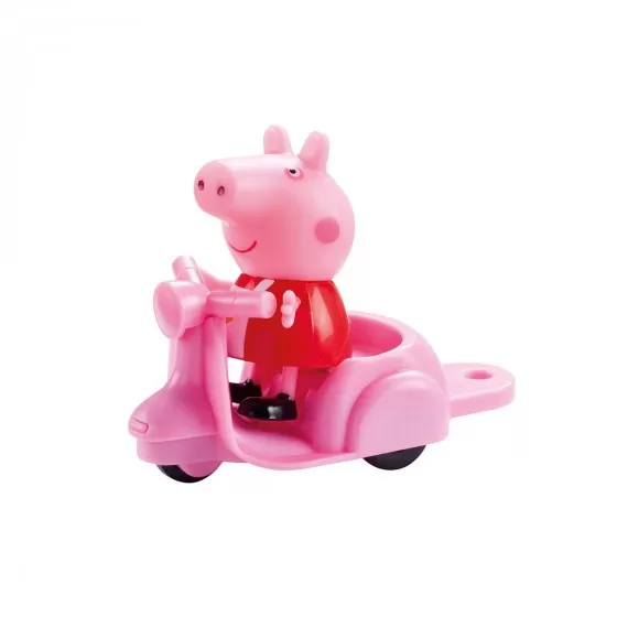 Ігровий набір Peppa - ФУРГОНЧИК З МОРОЗИВОМ (фургон, фігурка Пеппи, стіл, скутер, аксесуари) 06297