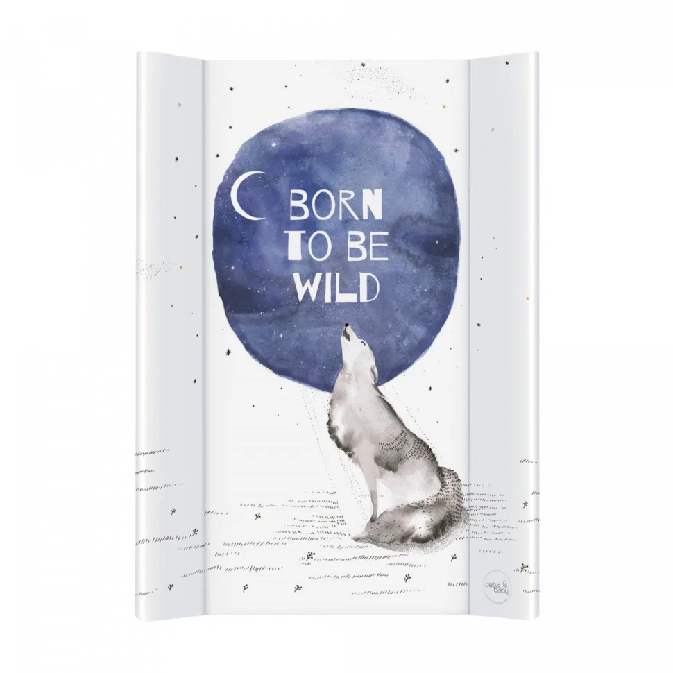 Пеленальная доска Born to be wild Cebababy W-203-123-649 Watercolor Word 