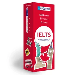 Карточки для изучения английского языка "IELTS ENGLISH TO ENGLISH" English Student 591225943 англ 500 карточек