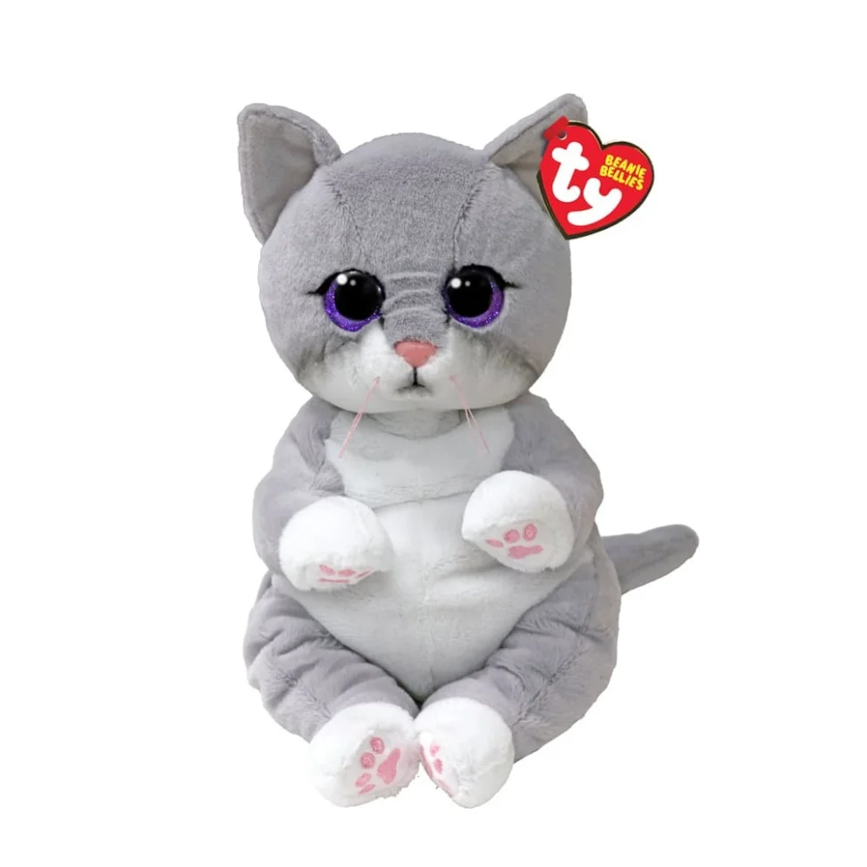Мягкая игрушка Серый котенок 