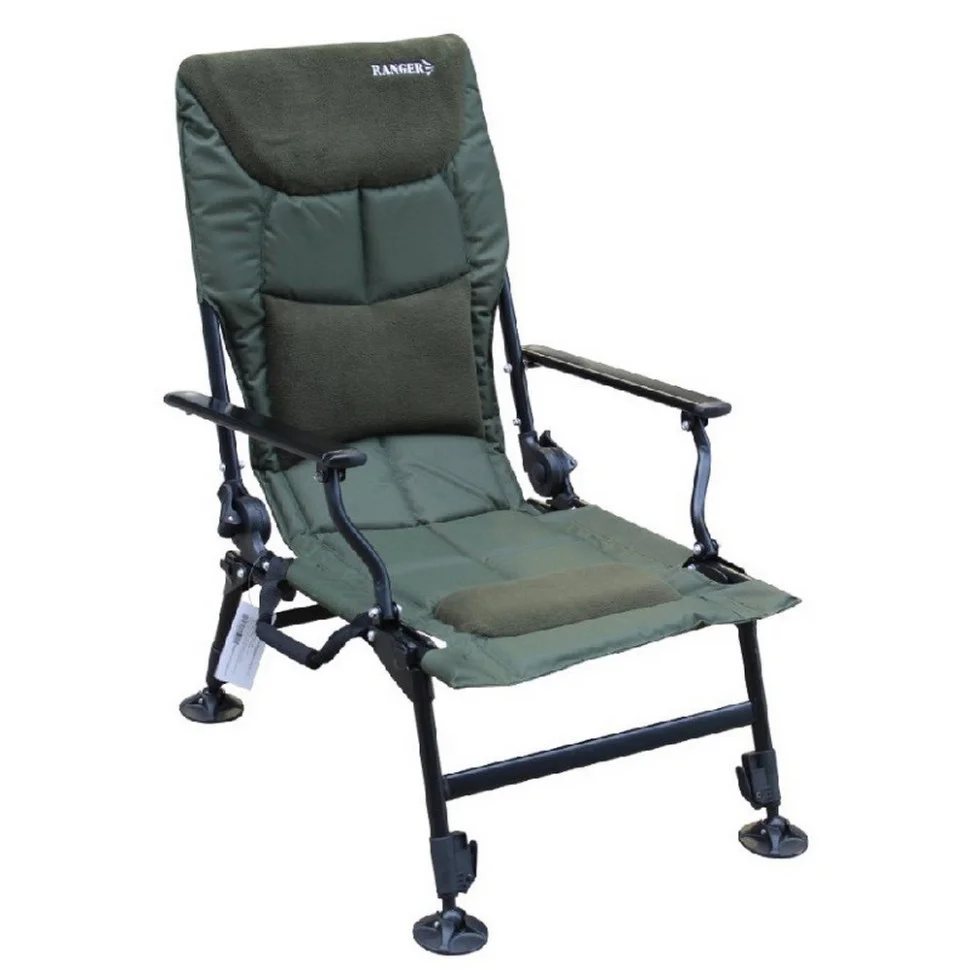 Карповое кресло Ranger Comfort Fleece SL-111 оливковое RA2250