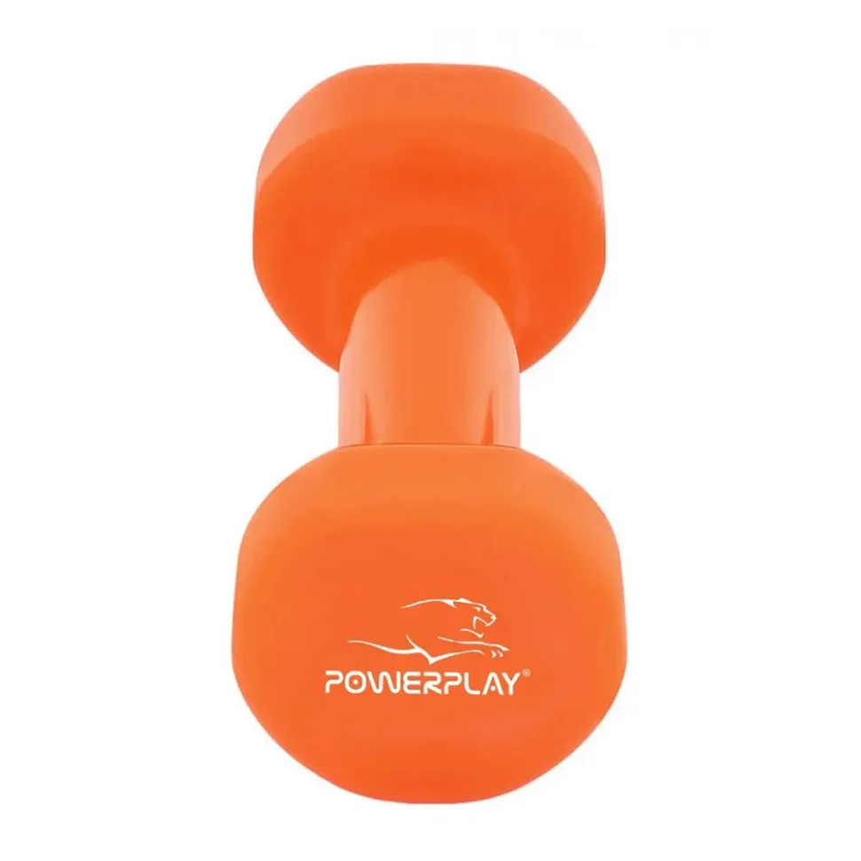 Гантель вінілова Achilles PowerPlay PP_4125_4kg, 4 кг Помаранчева 1 шт