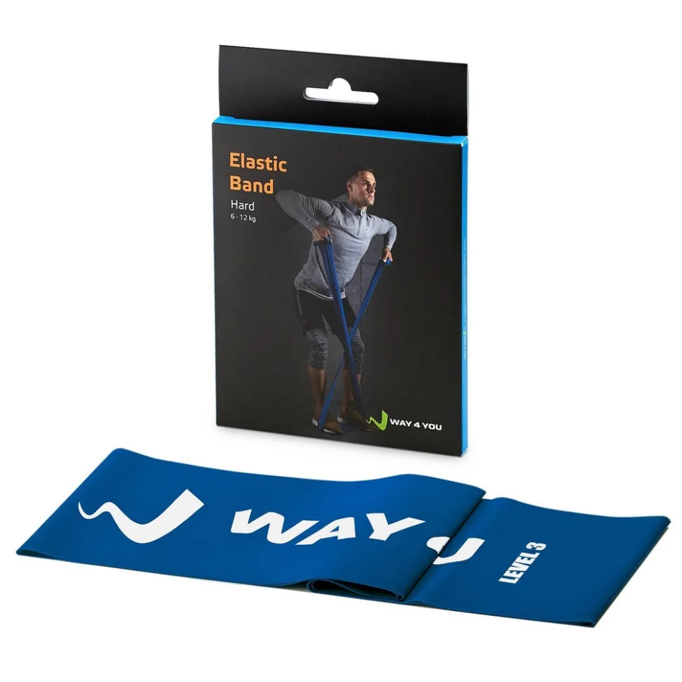Еластична стрічка для фітнесу Way4you 40162 Heavy (Blue) 