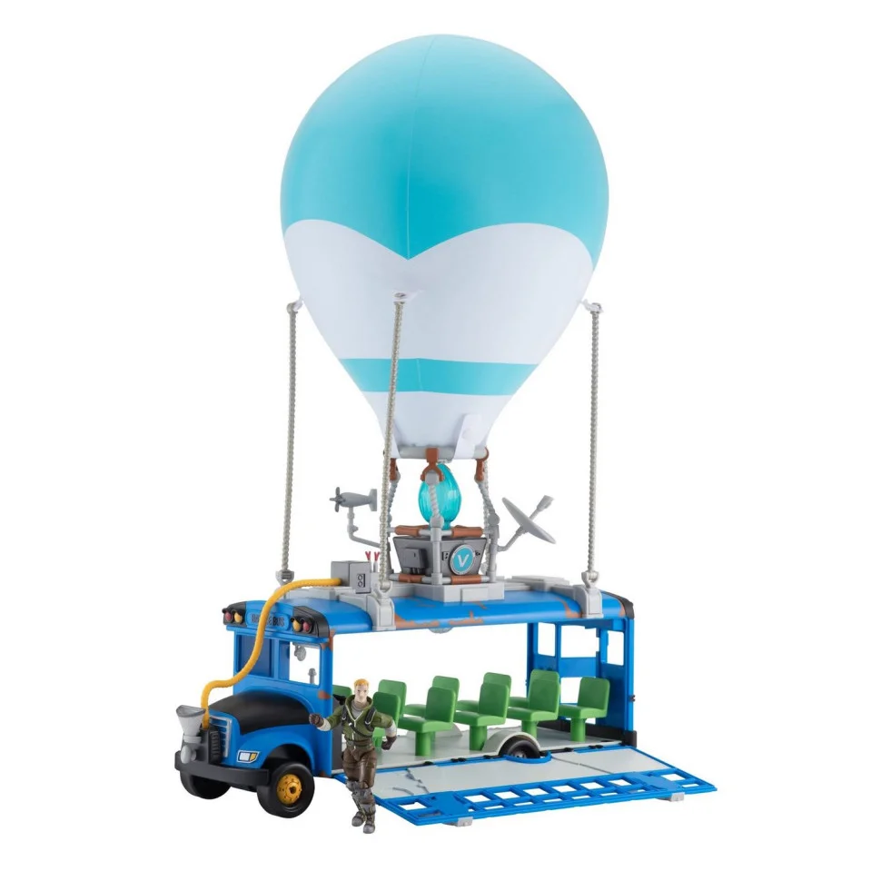 Игровой набор Fortnite Deluxe Vehicle Battle Bus, автобус и фигурка FNT0380