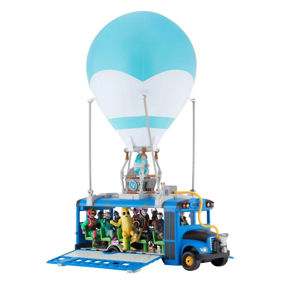 Игровой набор Fortnite Deluxe Vehicle Battle Bus, автобус и фигурка FNT0380