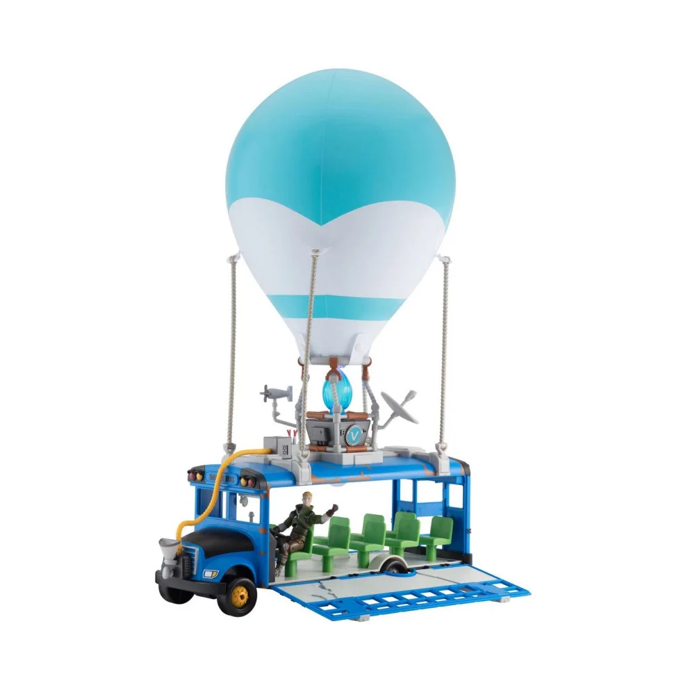 Игровой набор Fortnite Deluxe Vehicle Battle Bus, автобус и фигурка FNT0380