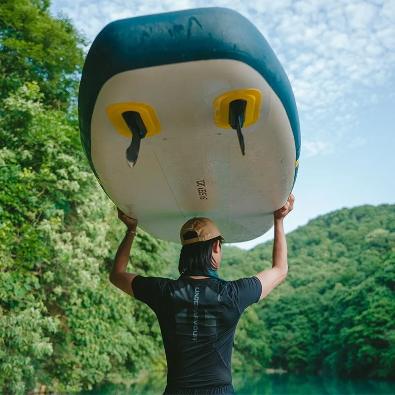 Дошка надувна Naturehike CNK2300SS014 6976023925108 до 130 кг 320х81х15 см