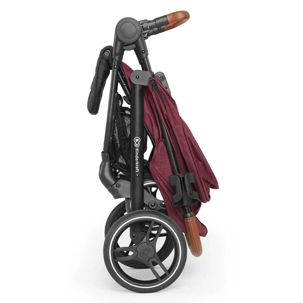 Прогулянкова коляска Kinderkraft KKWGRANBRG000N Grande 2020 Burgundy
