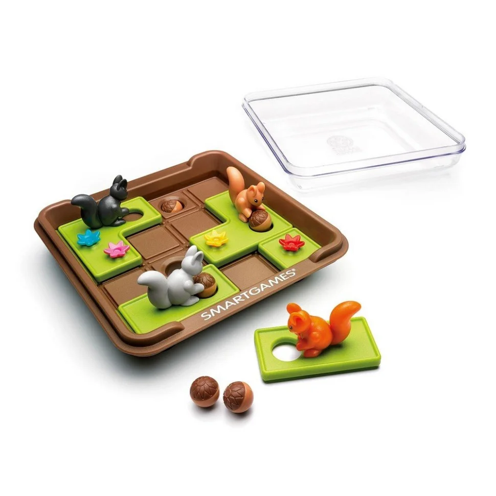 Игра-головоломка Вперед, за орехами! Smart Games SG 425, 60 заданий