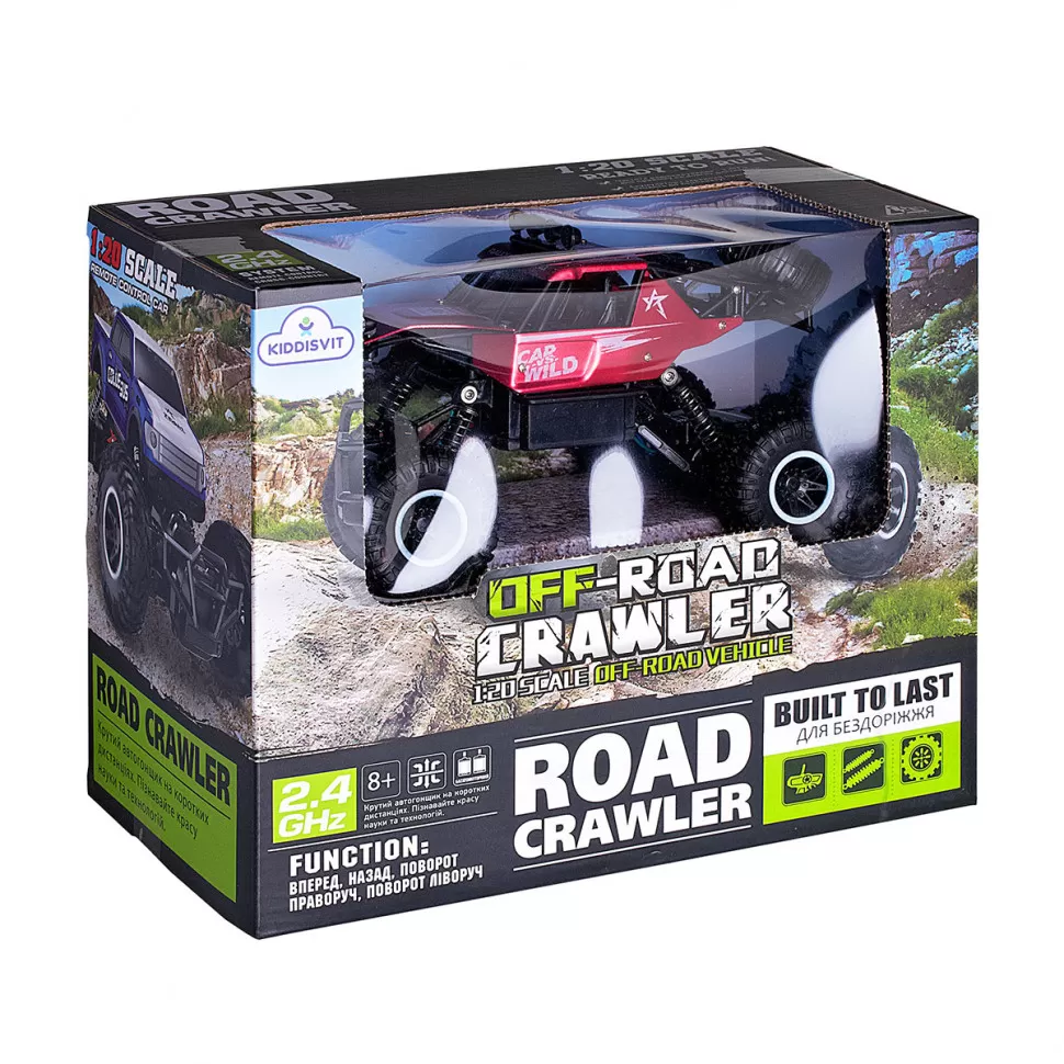 Автомобіль OFF-ROAD CRAWLER на р/к - CAR VS WILD